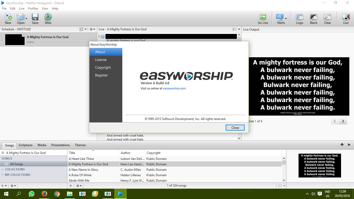 alkitab terjemahan baru untuk easyworship 2009